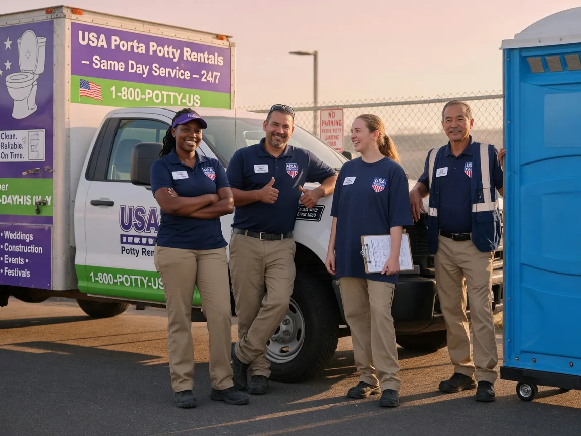 Porta Potty Rental company in Peru, IL